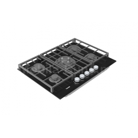 Газовая панель Fabiano FHG 8255 VGHT Black Glass А-13